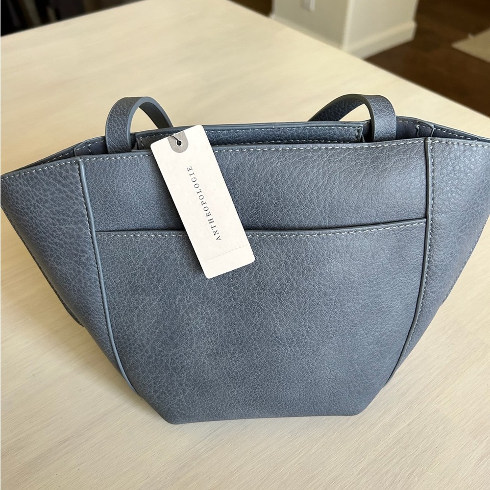 Anthropology Mini Side Bag with Matching Wallet